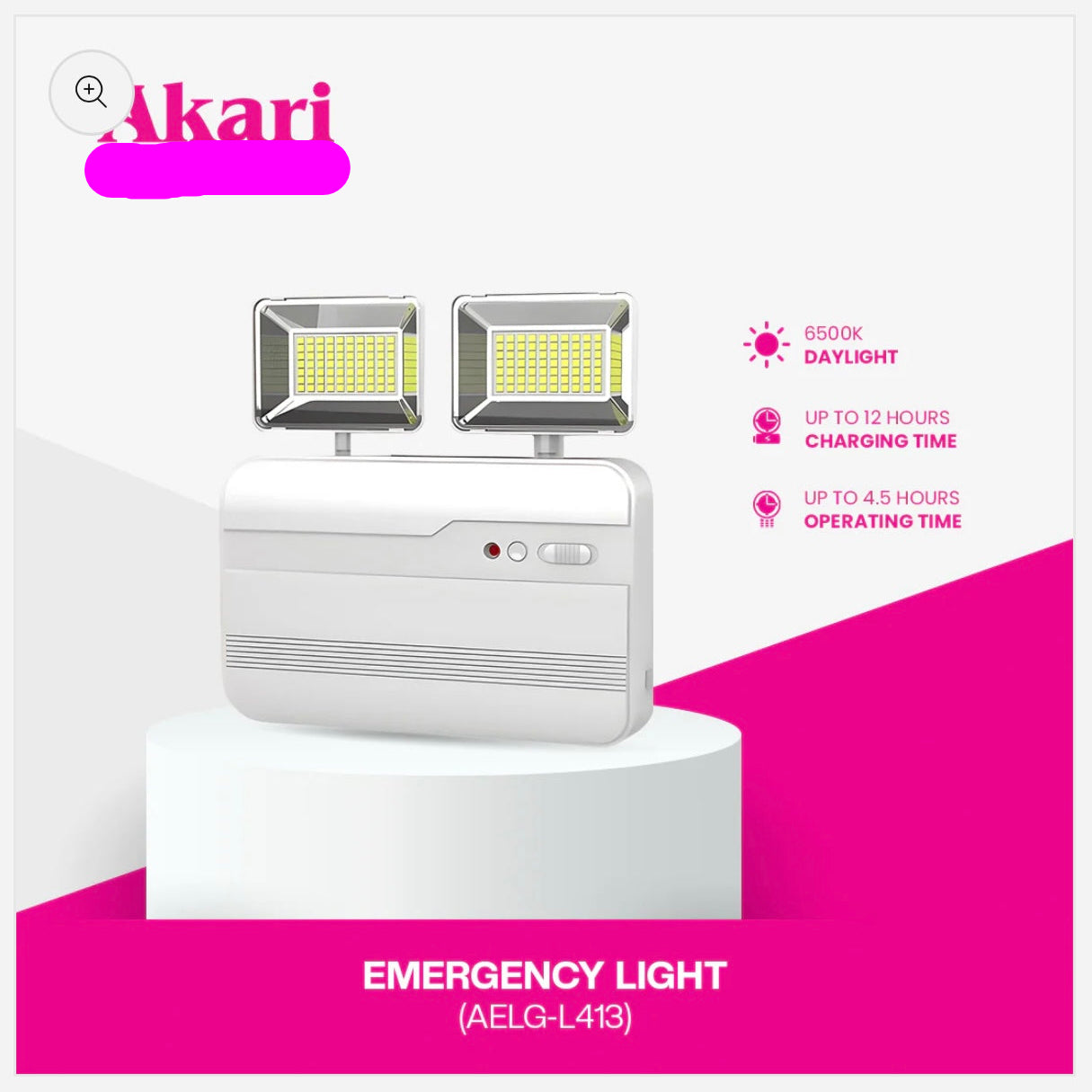 Akari Emergency Light (AELG-L413)