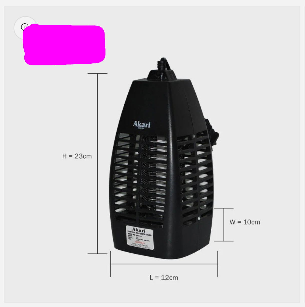 Akari Smart Ultra Violet Insect Killer 4 Watts (AEMK-849)