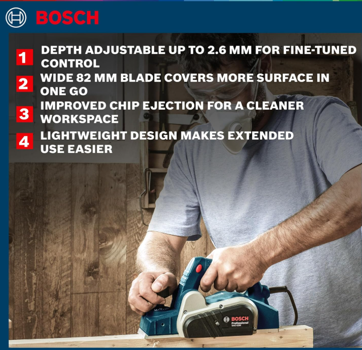 BOSCH GHO 6500 Professional Planer