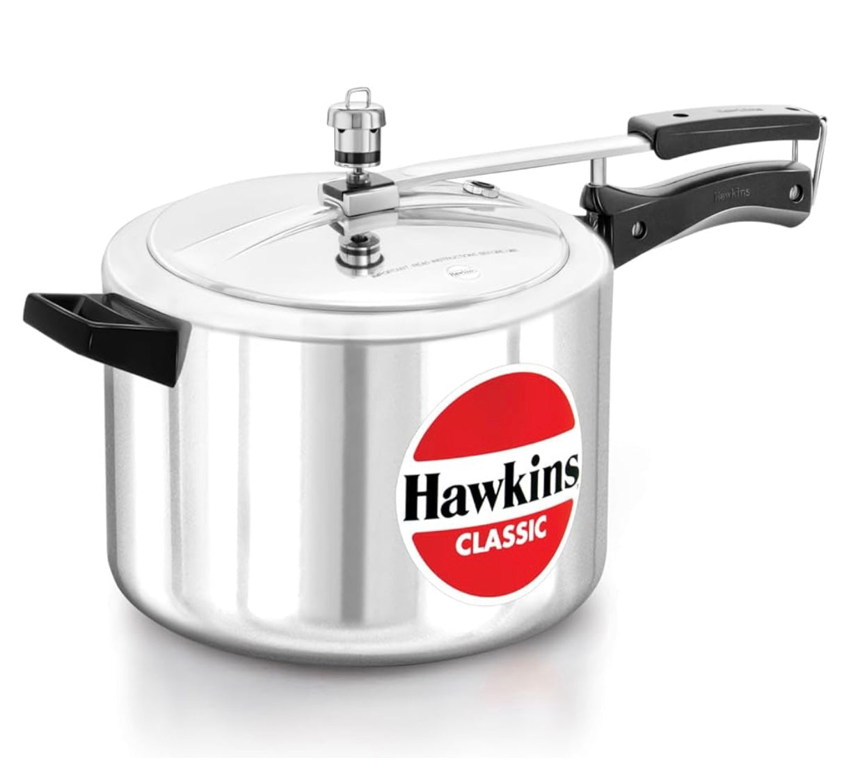 Hawkins Classic 8L Jumbo Pressure Cooker (Cl8W) Silver