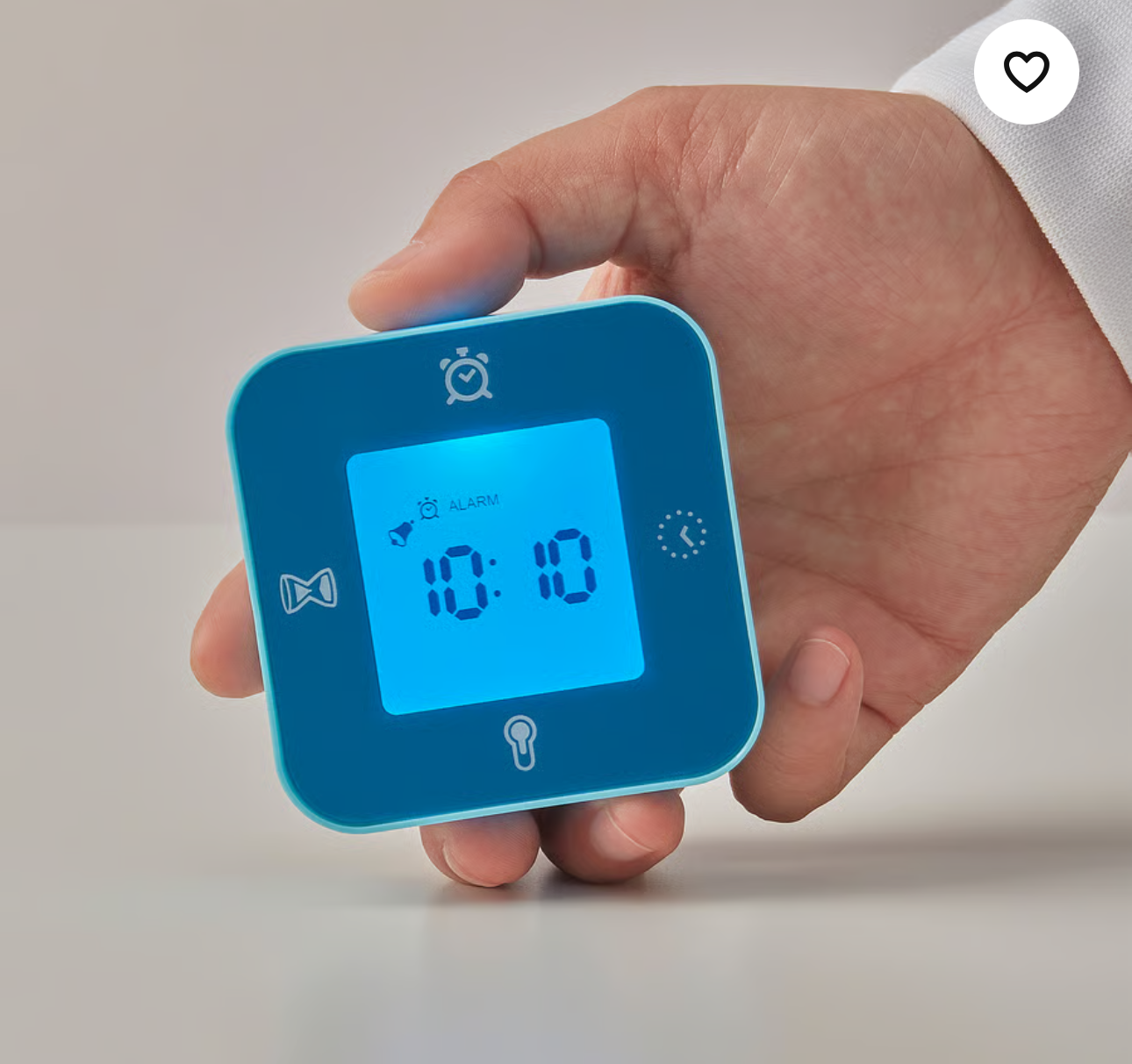 IKEA KLOCKIS Clock/thermometer/alarm/timer, 7x7 cm (2 ¾x2 ¾ ")