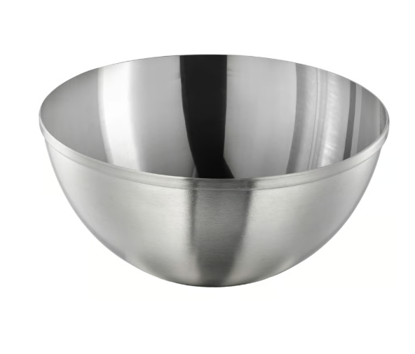 IKEA BLANDA BLANK Serving bowl, stainless steel, 12 cm (5")