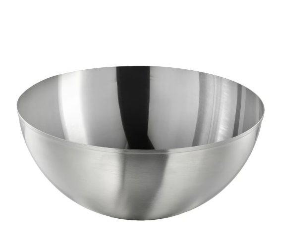 IKEA BLANDA BLANK Serving bowl, stainless steel, 20 cm (8 ")