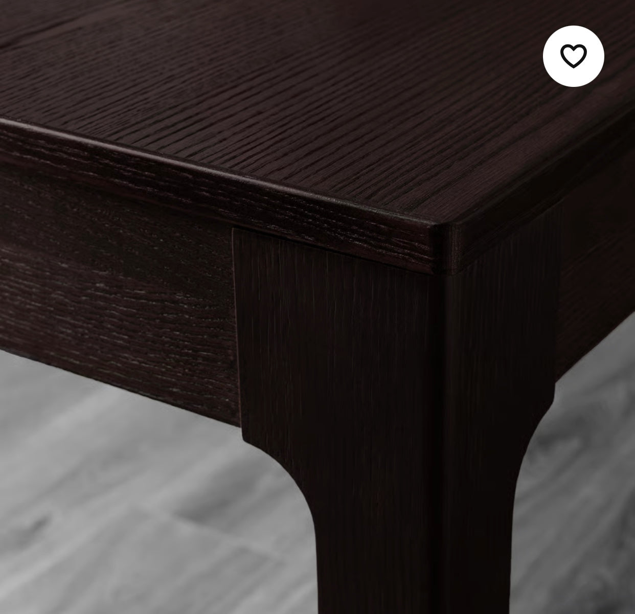 IKEA EKEDALEN Extendable table, Dark Brown oak, 180/240x90 cm