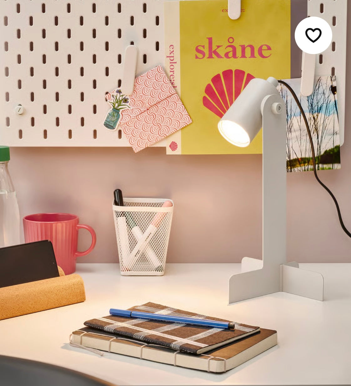 IKEA FLOTTILJ Desk lamp, beige