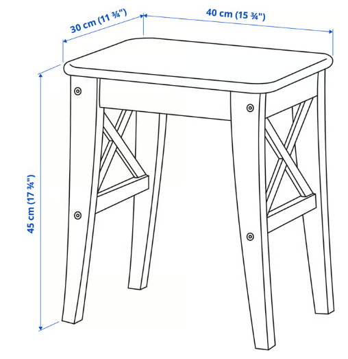 IKEA INGOLF Stool