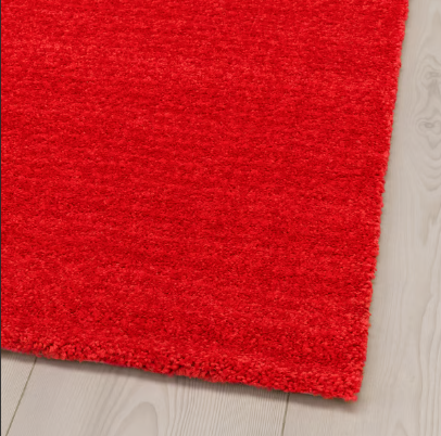 IKEA LANGSTED rug, low pile, 133x195 cm