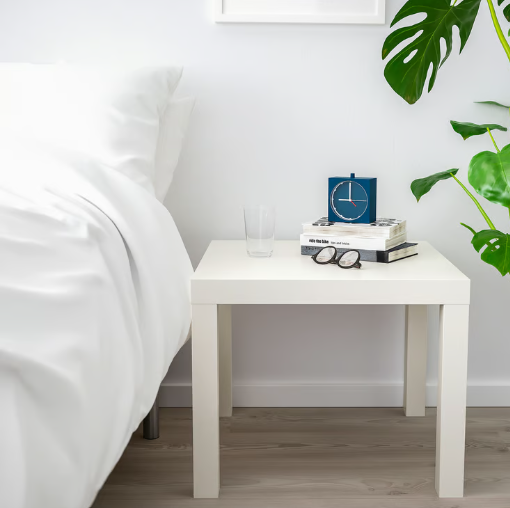 IKEA LACK Side table, white, 55x55 cm (21 5/8x21 5/8 ")