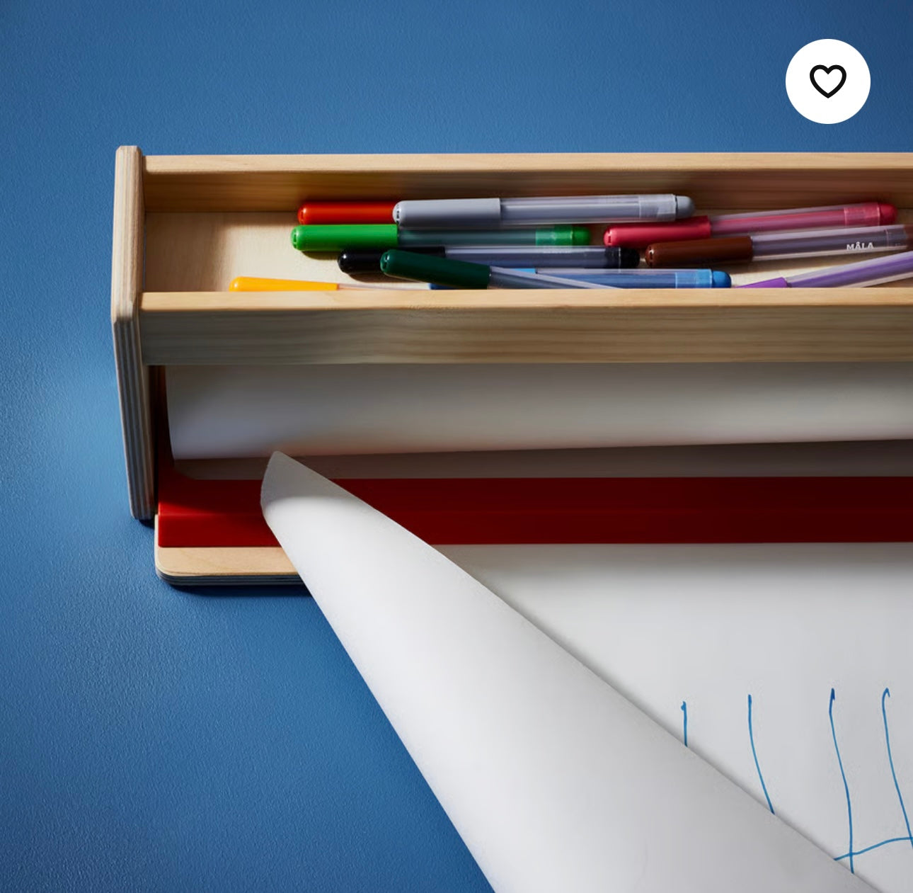 IKEA MÅLA Paper roll holder with storage