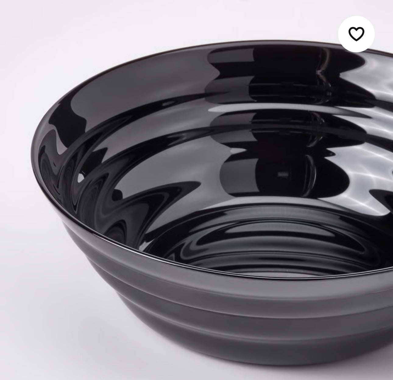 IKEA NÄTBARB Bowl, black, 14 cm (5 ½ ")