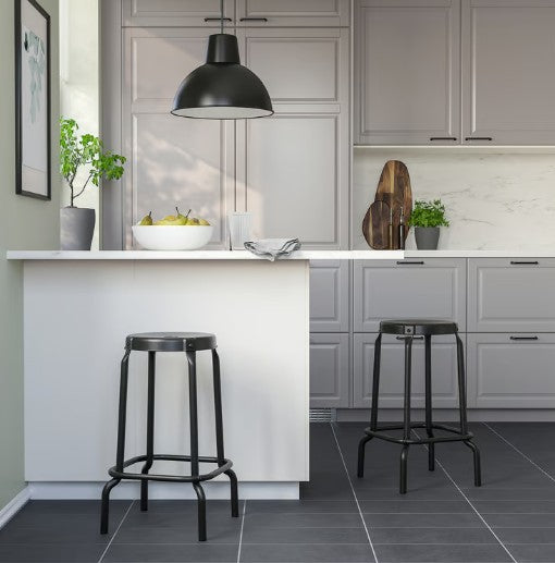 IKEA RÅSKOG Bar stool, black, 63 cm