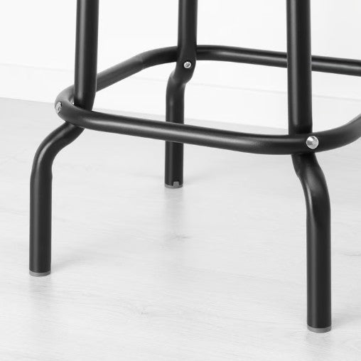 IKEA RÅSKOG Bar stool, black, 63 cm