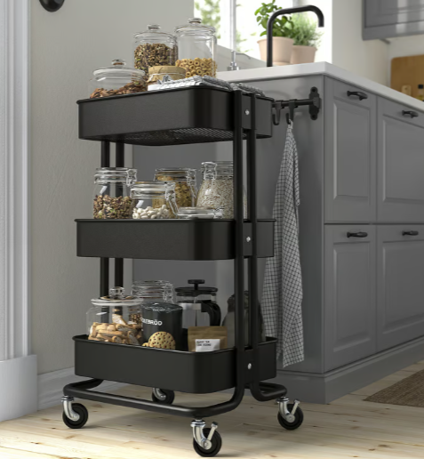 IKEA RÅSKOG Utility cart, 35x45x77 cm