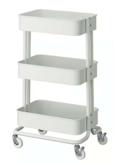 IKEA RÅSKOG Utility cart, 35x45x77 cm