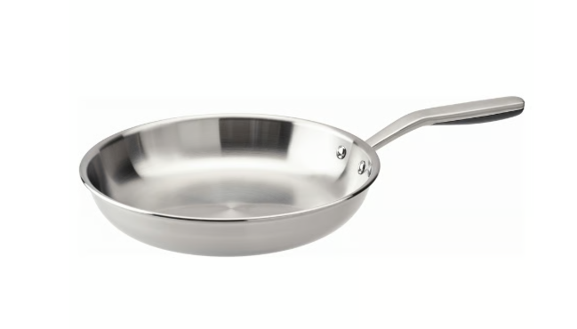 IKEA SENSUELL Frying pan, stainless steel/gray, 11 "