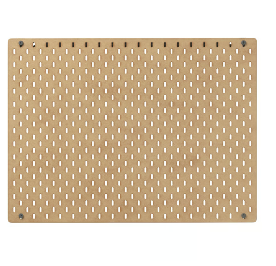 IKEA SKÅDIS Pegboard, white, 76x56 cm (30x22 ")