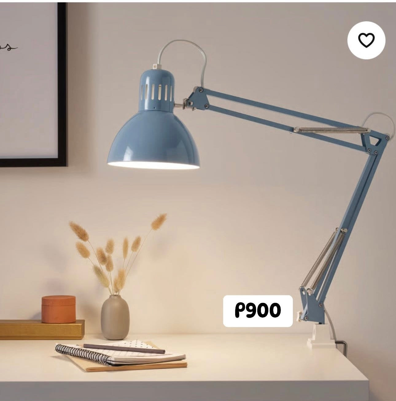 IKEA TERTIAL Work lamp, blue