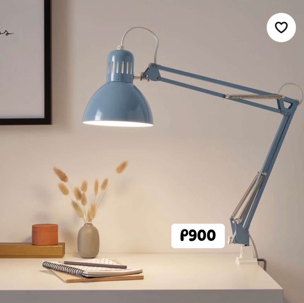 IKEA TERTIAL Work lamp, blue