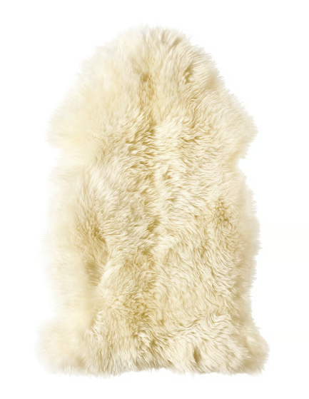 IKEA ULLERSLEV Sheepskin rug, 85 cm (33 ")
