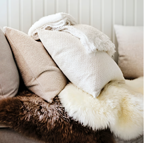 IKEA ULLERSLEV Sheepskin rug, 85 cm (33 ")