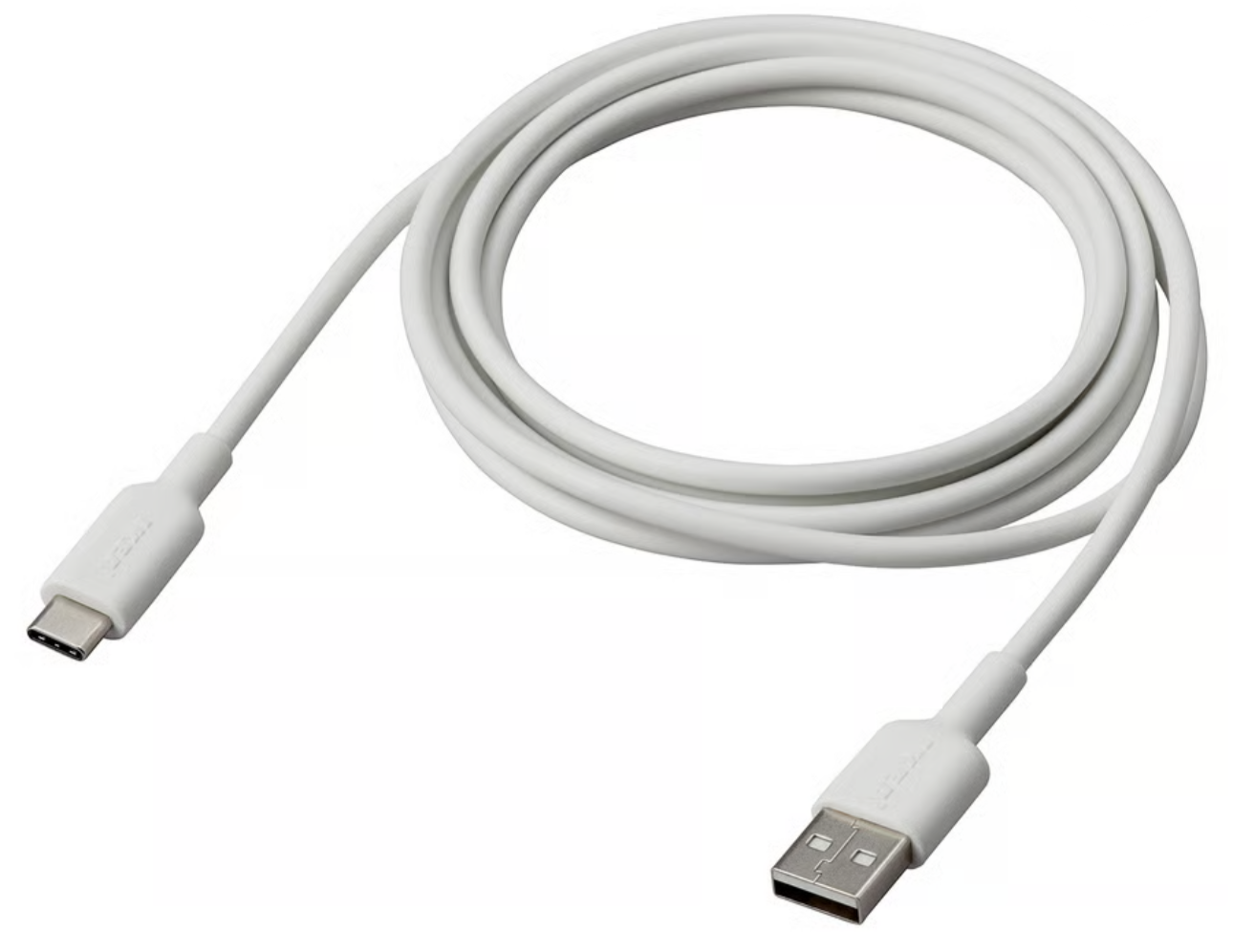 IKEA SITTBRUNN USB-A to USB-C, white, 2 m (78 ¾ ")