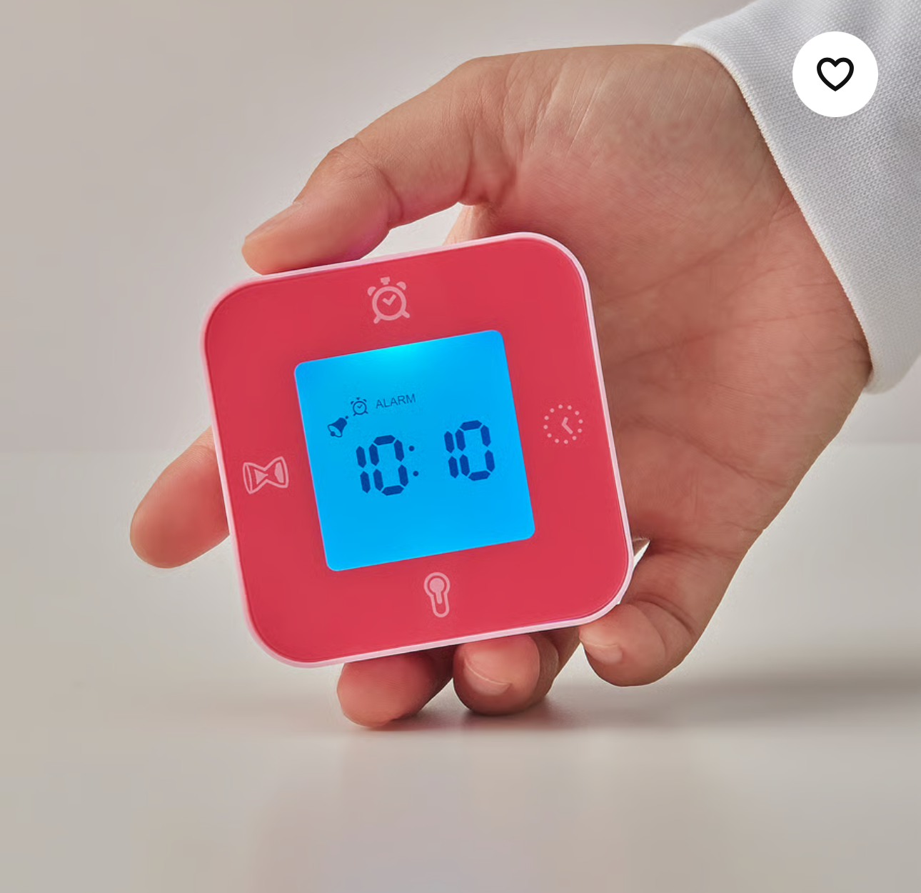 IKEA KLOCKIS Clock/thermometer/alarm/timer, 7x7 cm (2 ¾x2 ¾ ")
