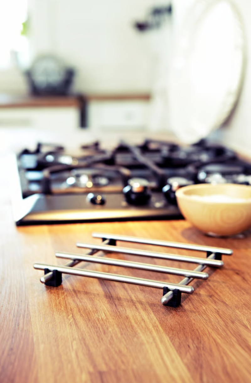 IKEA LÄMPLIG Trivet, stainless steel, 18x18 cm (7x7 ")