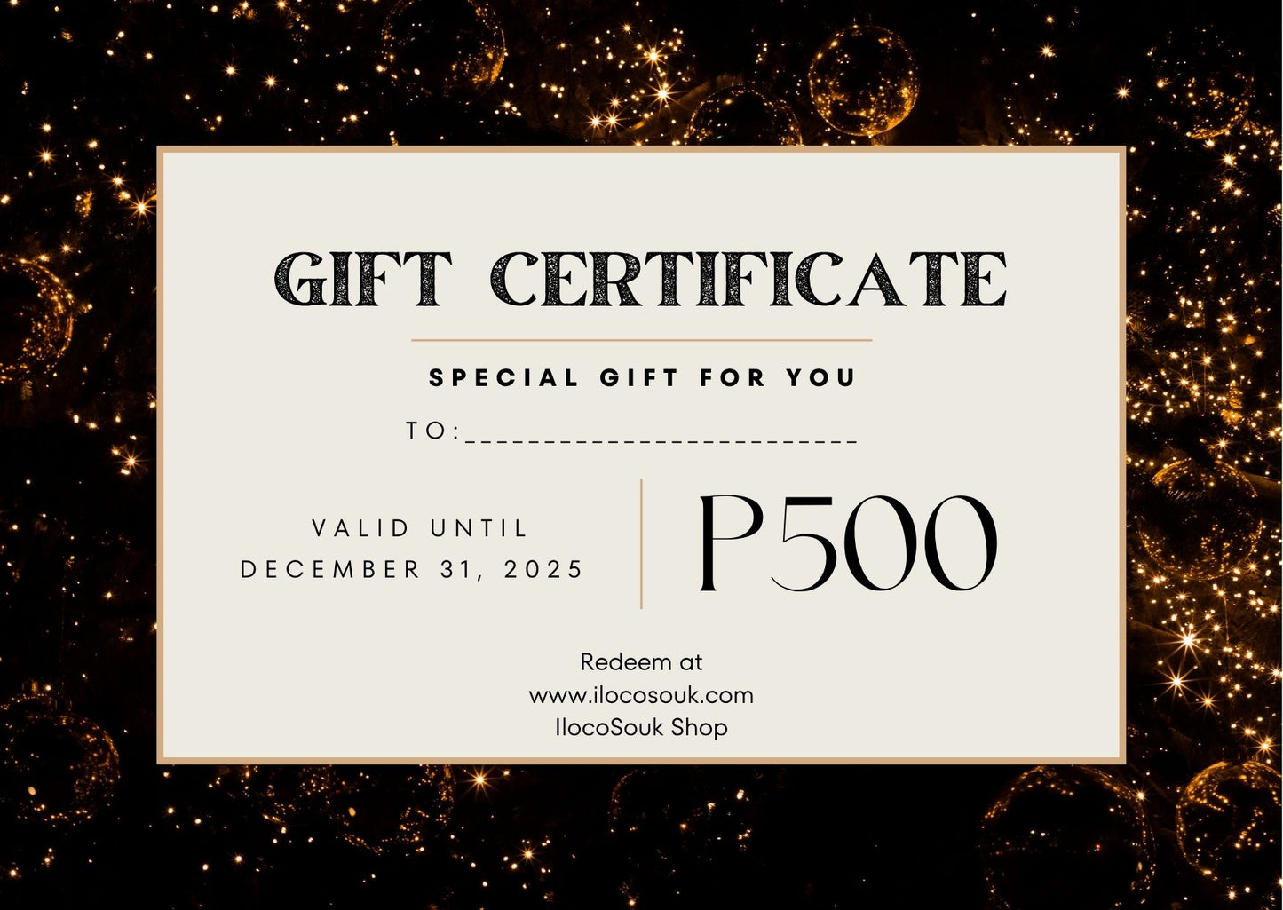 IlocoSouk Gift Cards