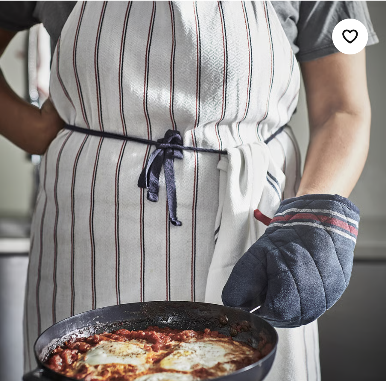IKEA HILDEGUN Apron, 63x84 cm (25x33 ")