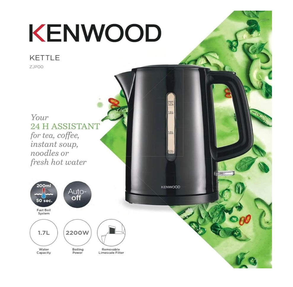 Kenwood Kettle 1.7L Cordless Electric Kettle 2200W