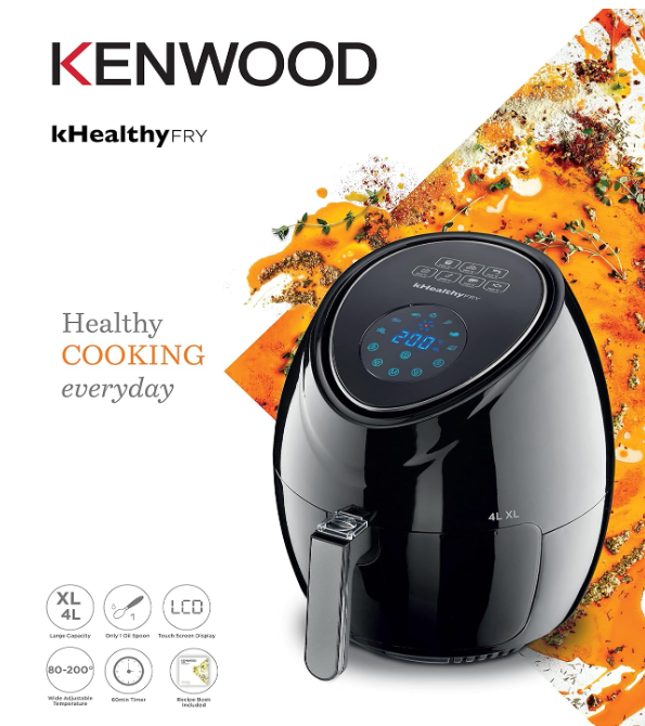 KENWOOD Digital Air Fryer XL 4.0L 1.8KG 1500W
