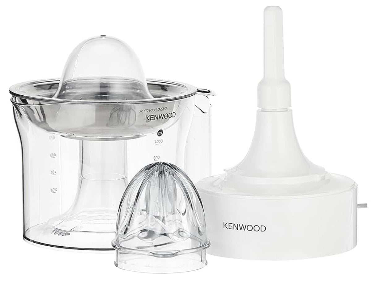 KENWOOD Citrus Juicer 40W Juice Extractor with 1L Transparent Juice Jug