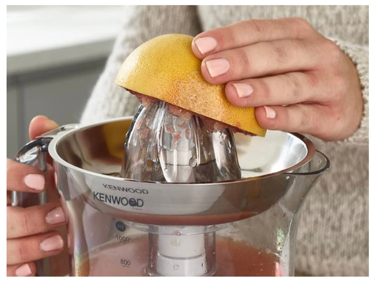 KENWOOD Citrus Juicer 40W Juice Extractor with 1L Transparent Juice Jug