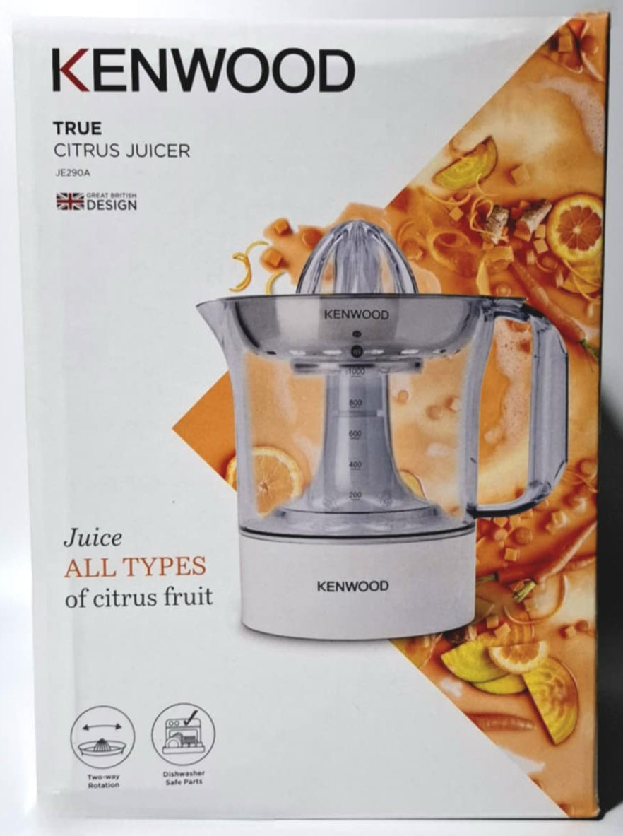 KENWOOD Citrus Juicer 40W Juice Extractor with 1L Transparent Juice Jug