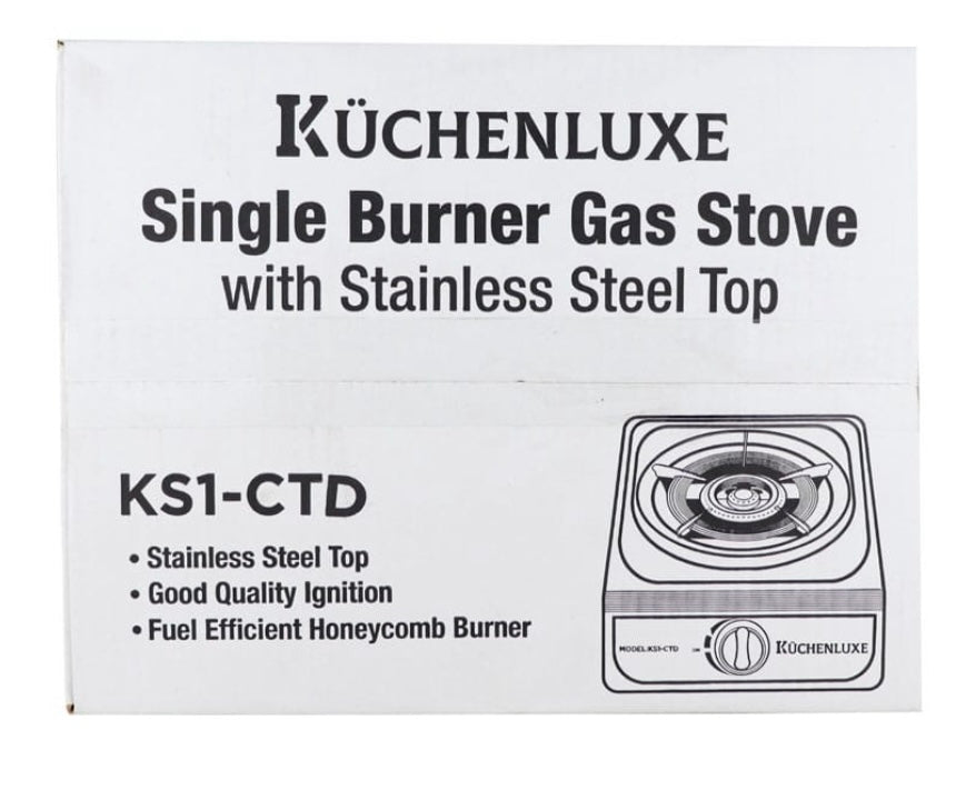 Kuchenluxe Single Burner Gas Stove KS1-CTD