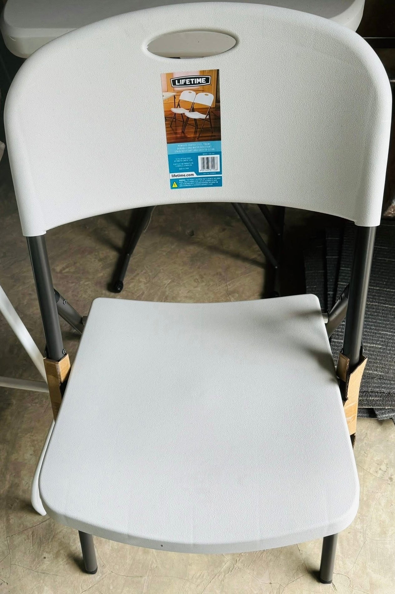 Lifetime Almond Folding Chair