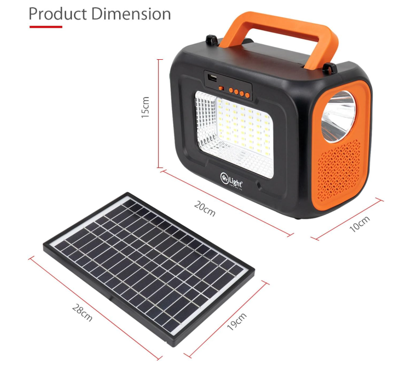 MR. LIGHT Power Station And Solar Panel, Generator For Backup Power
