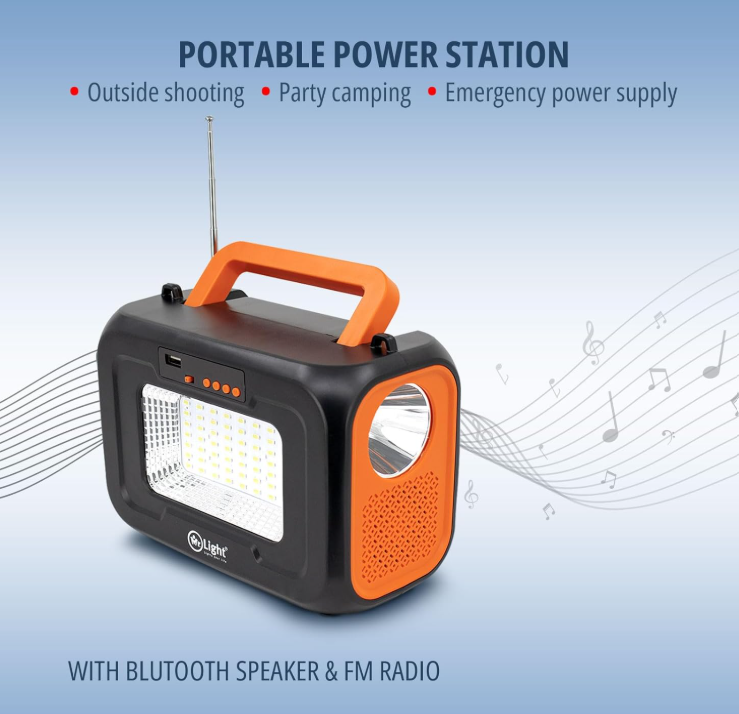 MR. LIGHT Power Station And Solar Panel, Generator For Backup Power