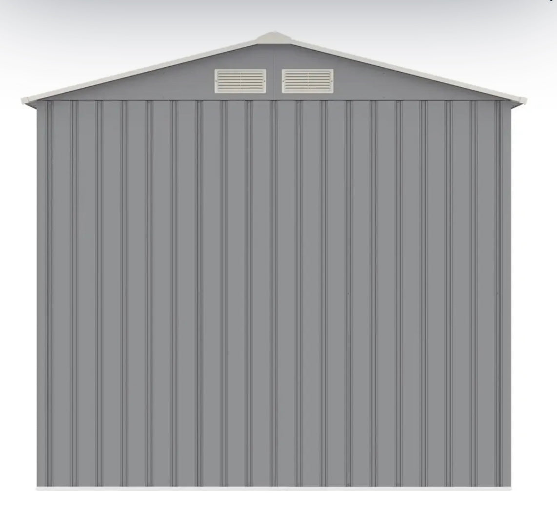 Galvanized Metal Shed (213 x 127 x 195 cm) from ACE