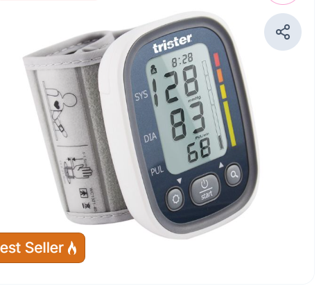 TRISTER Digital Wrist Blood Pressure Monitor