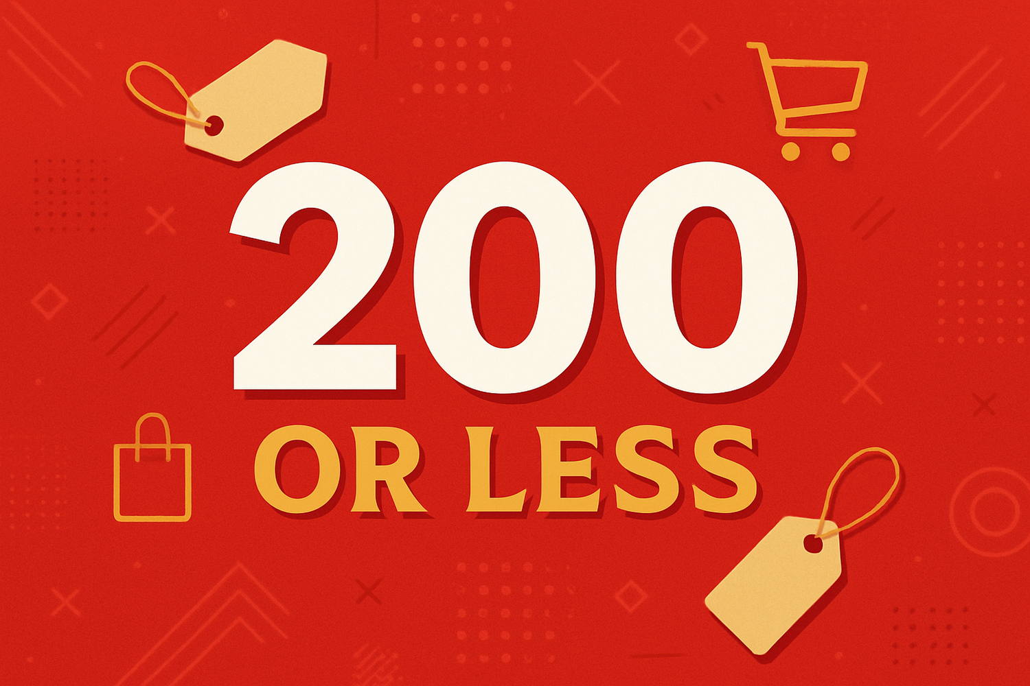 ₱200 or less