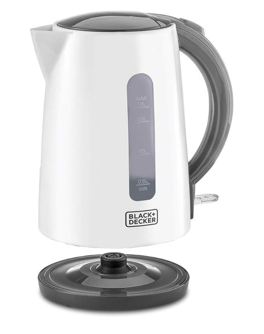 BLACK+DECKER Cordless Electric Kettle, 2200W, 1.7L Plastic