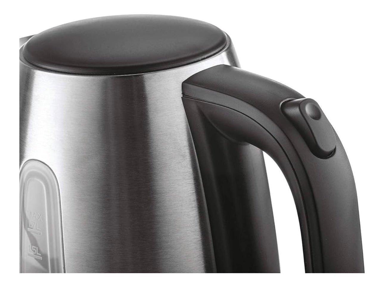 BLACK+DECKER Cordless Electric Kettle, 2200W Power, 1.7L Stainless Steel