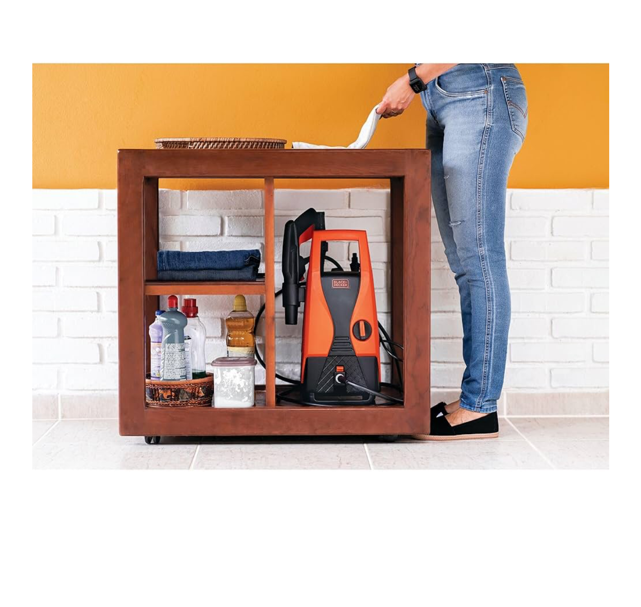 PRE-ORDER ITEM : BLACK+DECKER Pressure Washer, 1400W, 1512 PSI