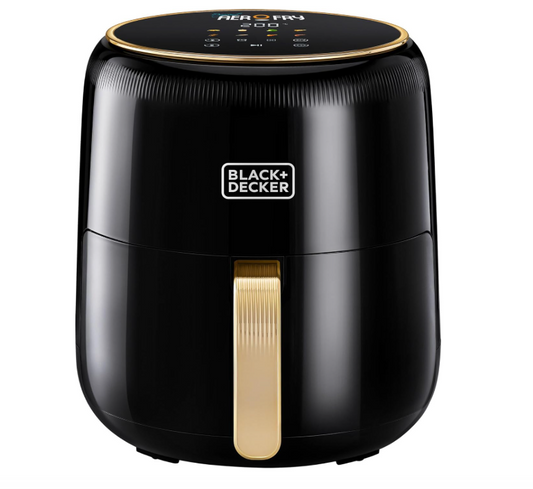 BLACK+DECKER 8-in-1 Digital Air Fryer, 4.5L Non-Stick Basket, 1500W