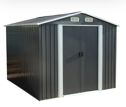 Blooma Metal Apex Roof Shed (226.3 x 269.1 x 172 cm)