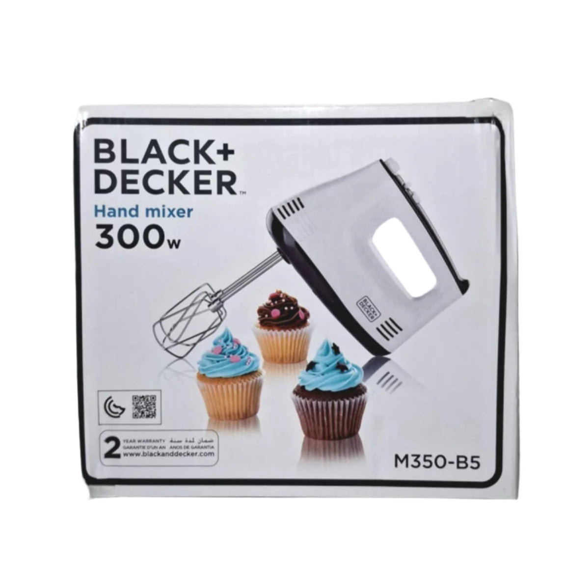 BLACK+DECKER 300W Hand Mixer