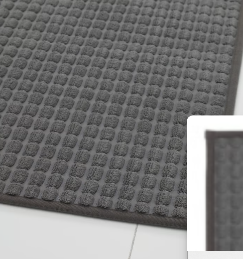 IKEA BRYNDUM Kitchen mat, gray, 45x120 cm (1 ' 6 "x3 ' 11 ")