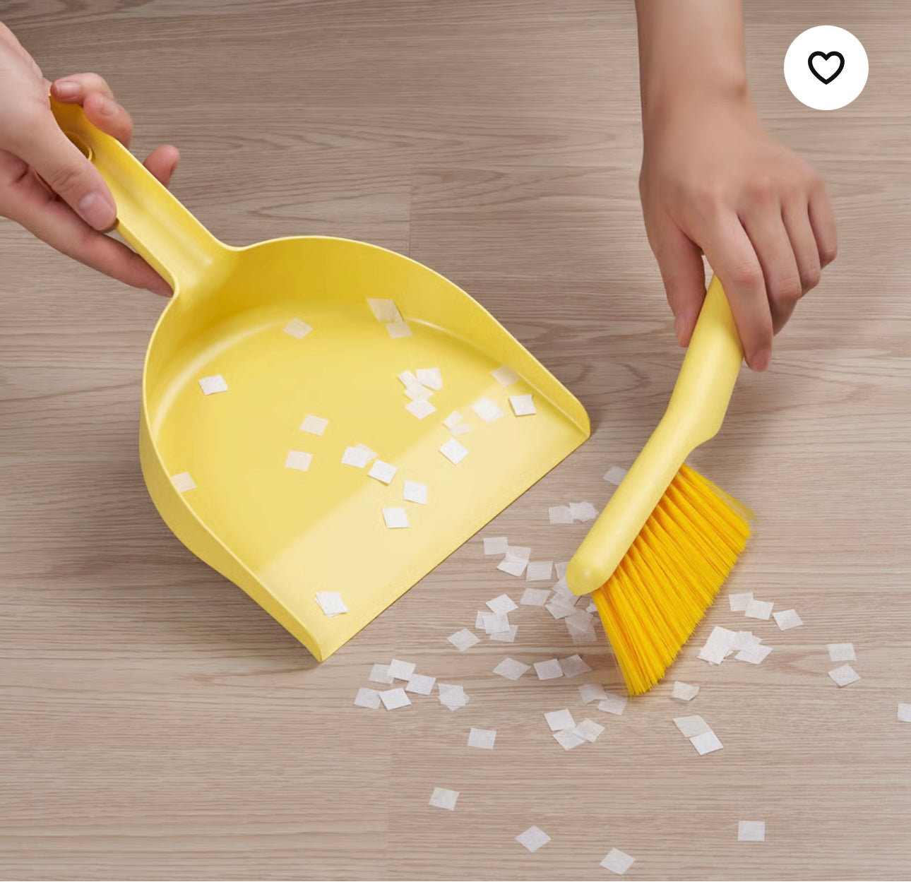 IKEA PEPPRIG Dust pan and brush