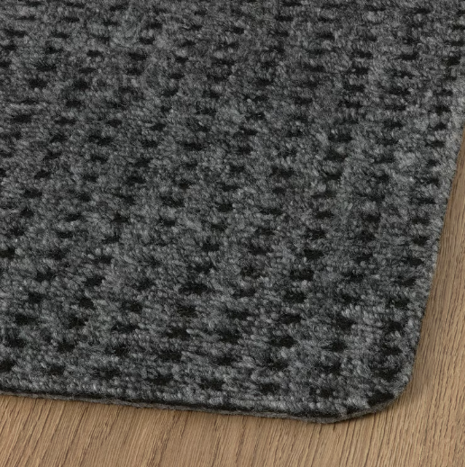IKEA FRIKTION Door mat, gray, 38x58 cm (1 ' 3 "x1 ' 11 ")